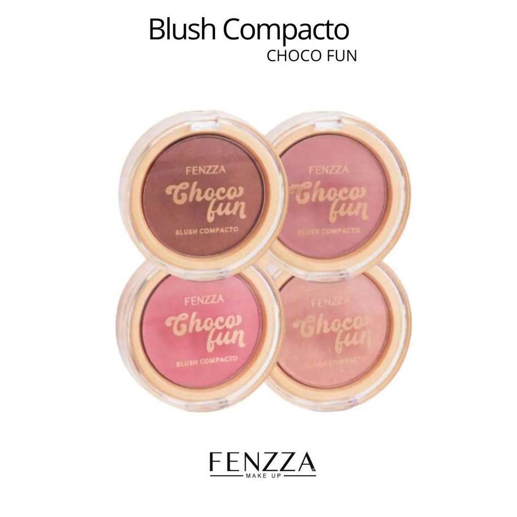 Blush Compacto ChocoFun - Fenzza