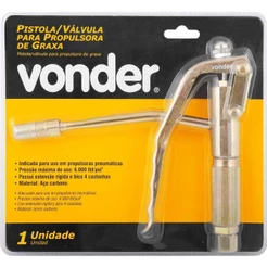 Pistola para Propulsora de Graxa Bico Rígido Ppv0100 Vonder