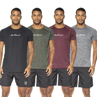 Kit 4 Camisetas Dry Alpha Co Masculina em Oferta na Shopee