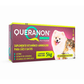 Suplemento Vitamínico Avert Queranon Small Size 30 Comprimidos Porte Pequeno 5kg em Oferta na Shopee