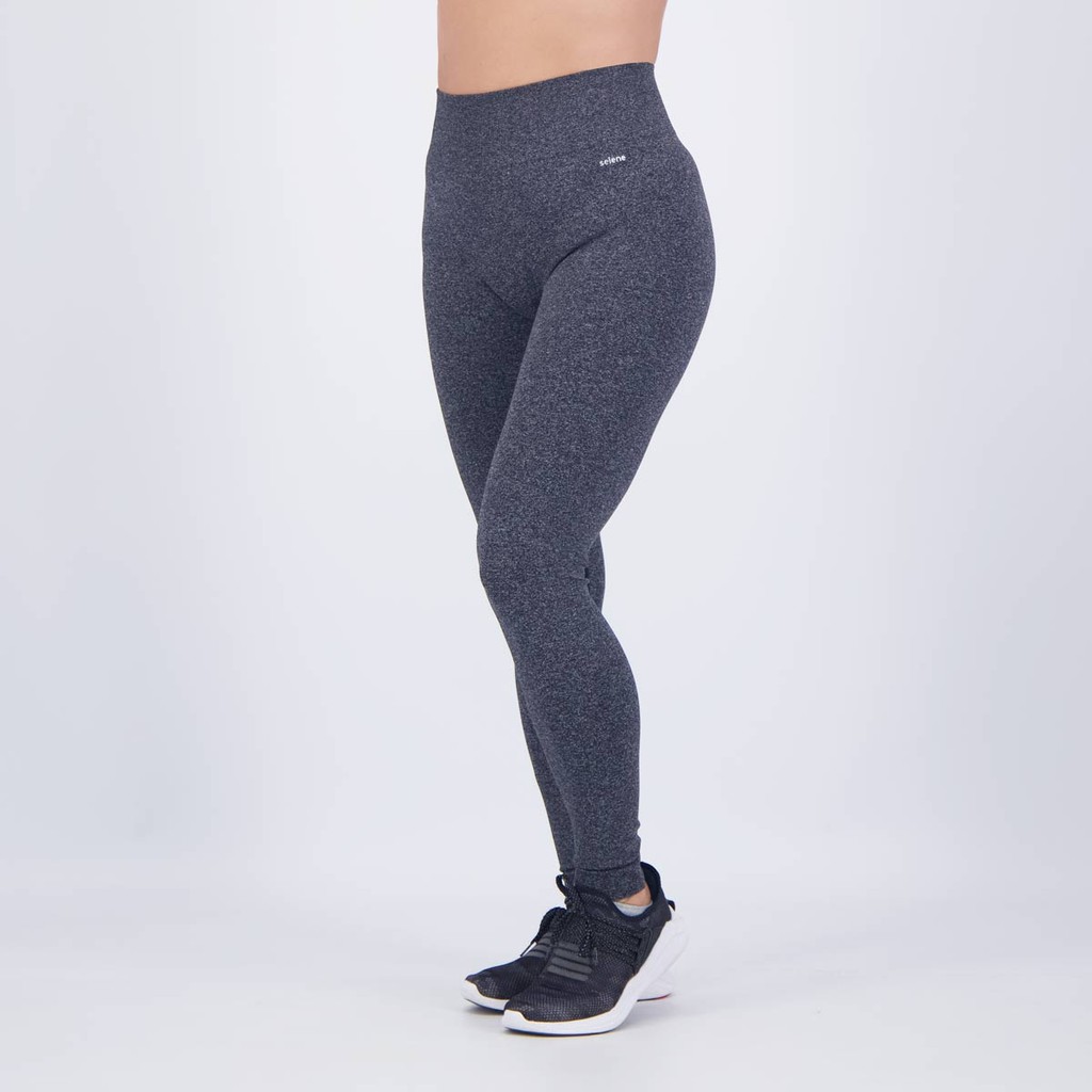Calça Legging Selene Feminina Cinza Escuro - Women Clothes
