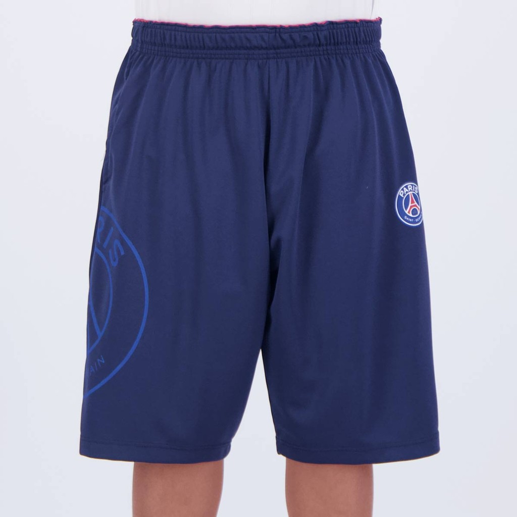 Calção PSG Golf Infantil Azul em Oferta na Shopee