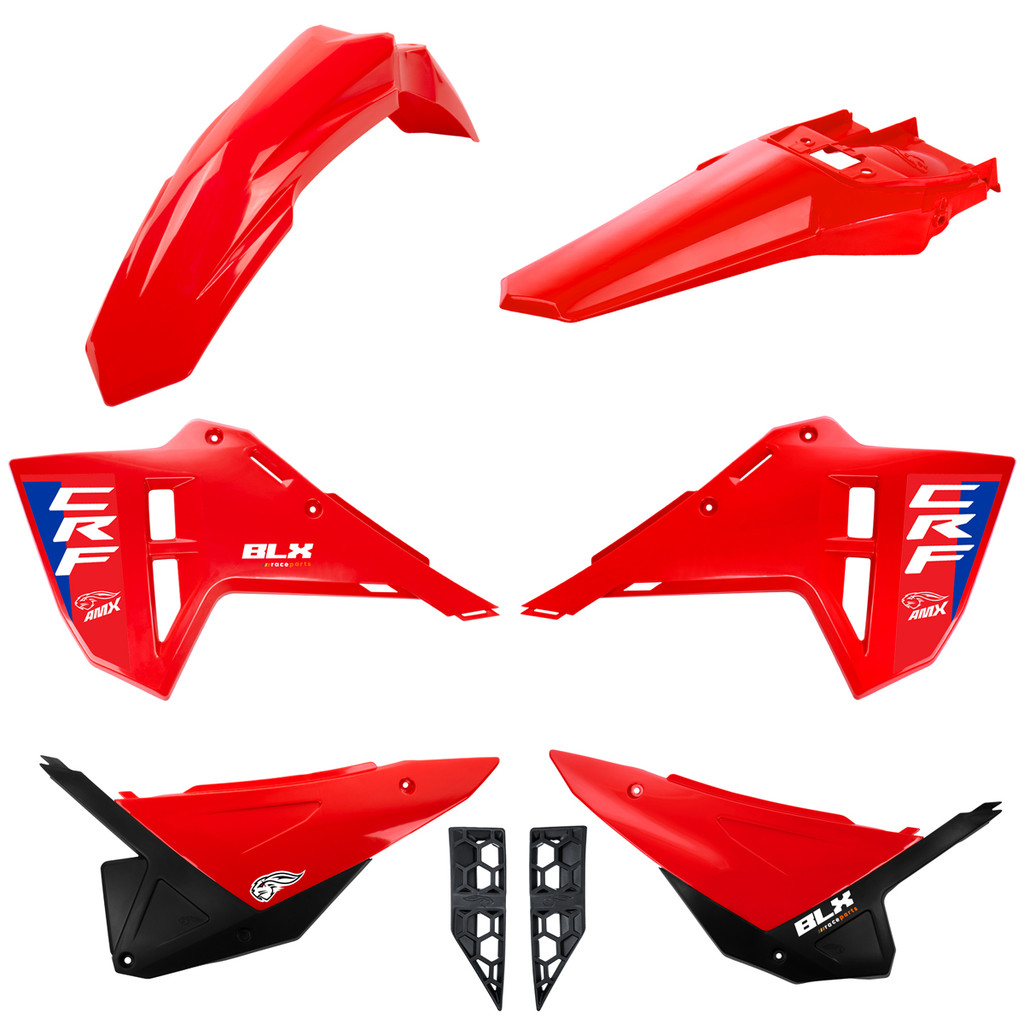 Kit Plástico Carenagem Roupa Crf 230 f F25 Todos Anos Trilha Off Road - Amx