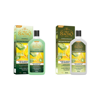 Kit Tio Nacho Shampoo & Condicionador Reconstrutor 415mL em Oferta na Shopee