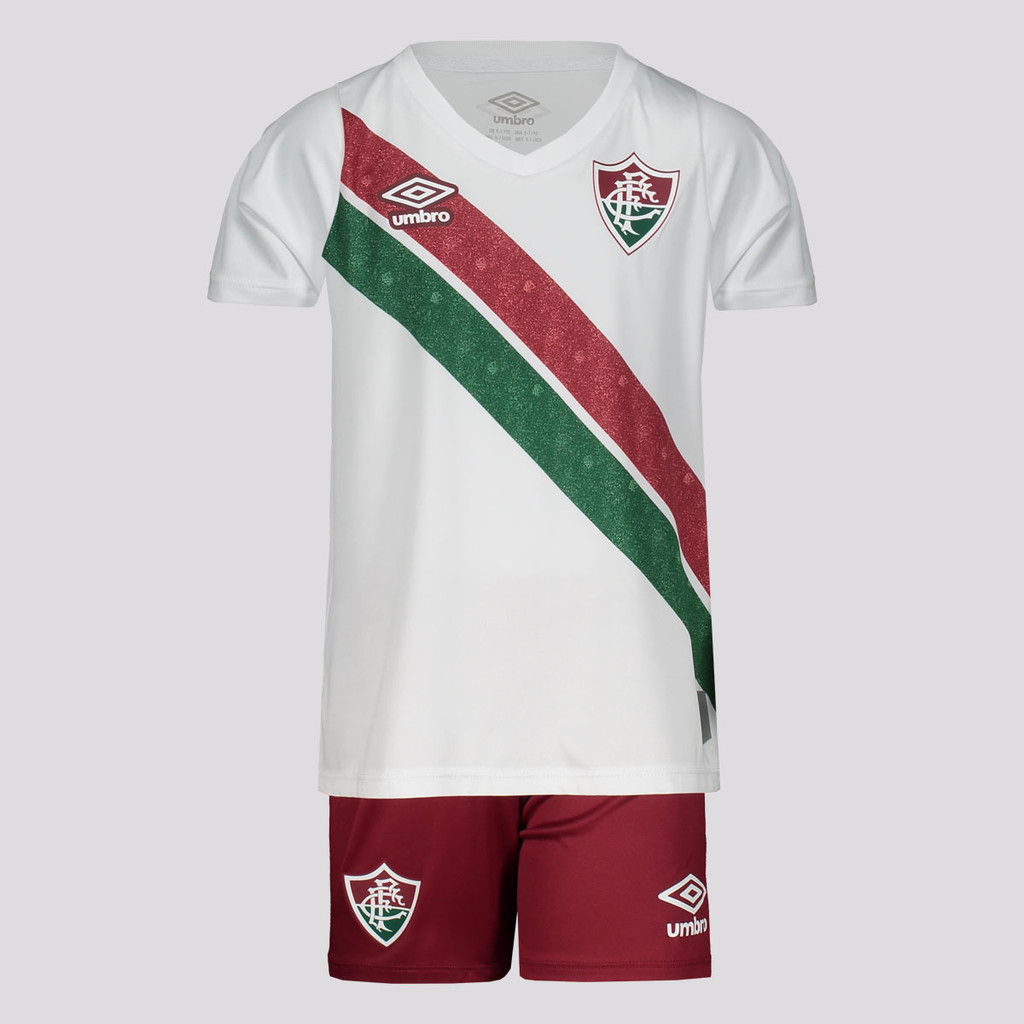 Kit Infantil Umbro Fluminense II 2024 em Oferta na Shopee