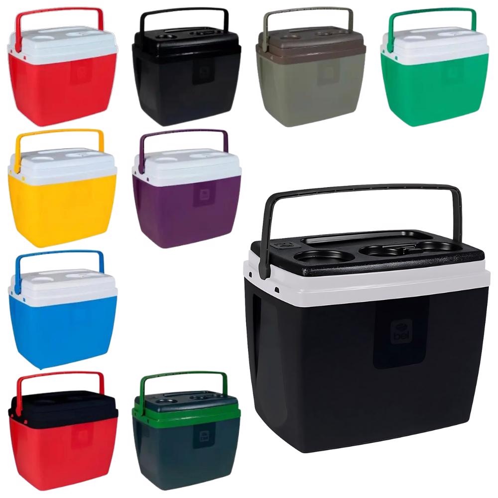 Caixa Térmica Cooler 36 Litros Várias Cores BEL em Oferta na Shopee