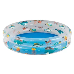 Piscina Redonda 90L Infantil Inflável Fundo Mar 90x20cm Mor