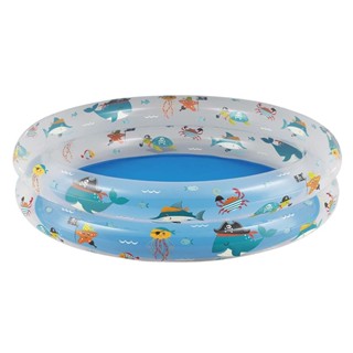 Piscina Redonda 90L Infantil Inflável Fundo Mar 90x20cm Mor em Oferta na Shopee