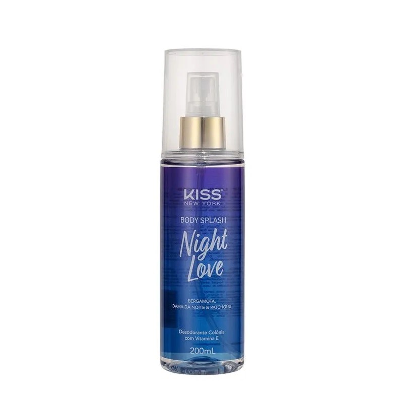 Body Splash Night Love 200ml - Kiss New York