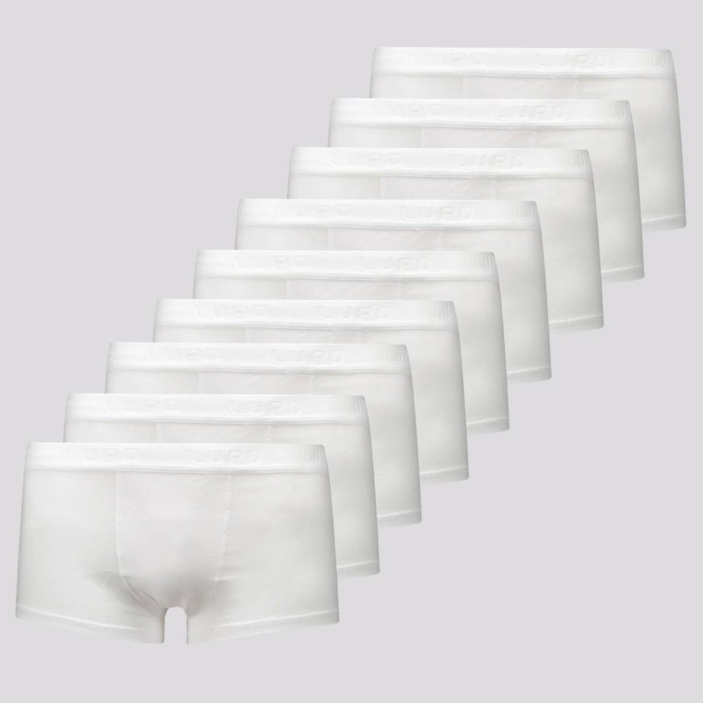 Kit 9 Cuecas Sunga Lupo Algodão Branca - Men Clothes