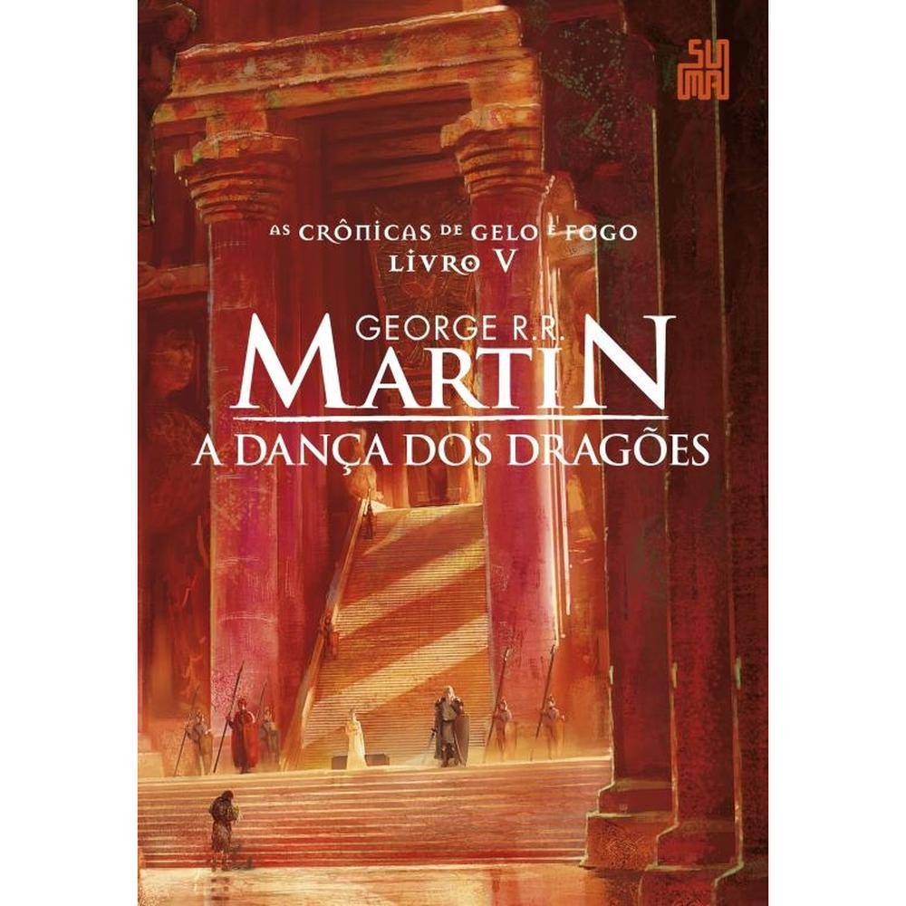 Capa do livro A dança dos dragões