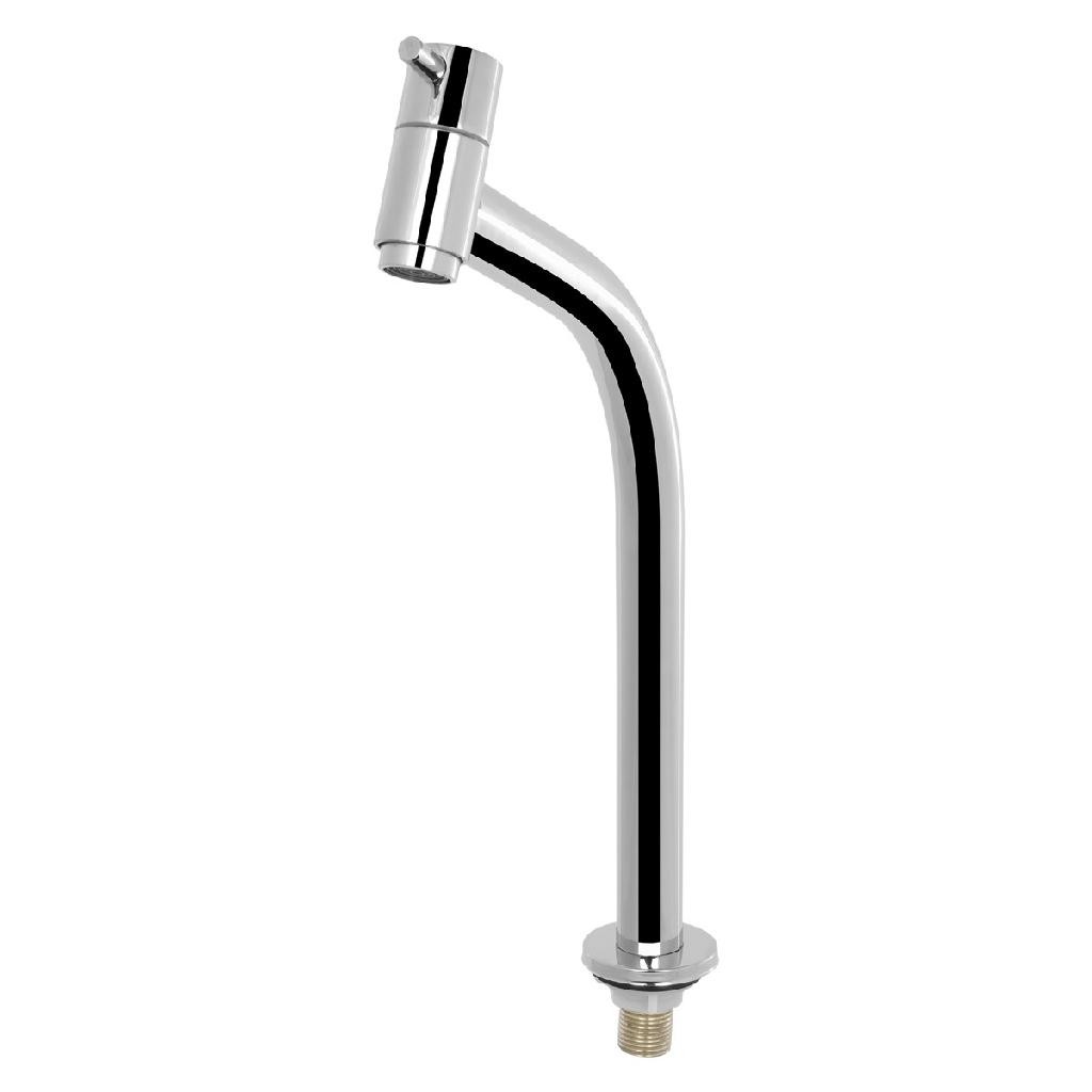 Torneira Banheiro Lavabo Metal Cromado Alta BAR-006 em Oferta na Shopee