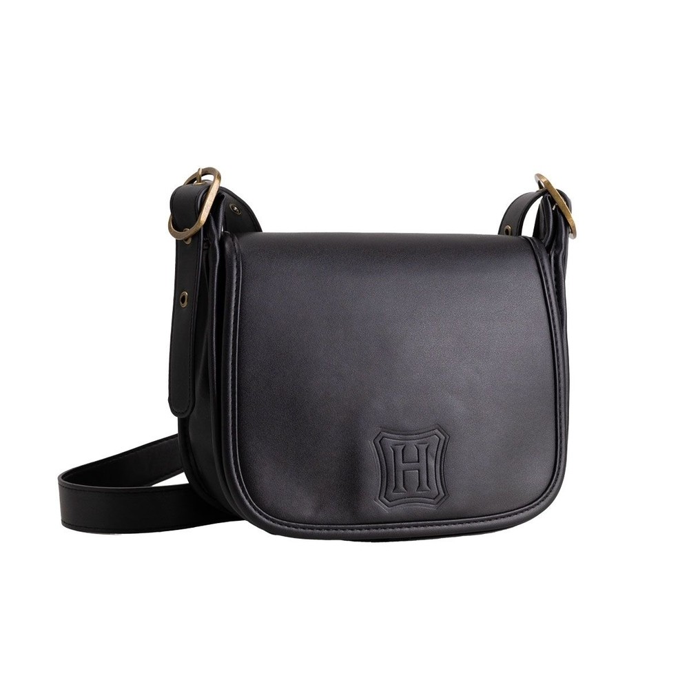 Bolsa crossbody hp hogwarts preta - Imaginarium em Oferta na Shopee