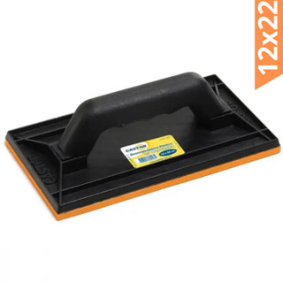 Desempenadeira Plástica PVC 12x22 com Borracha Castor em Oferta na Shopee