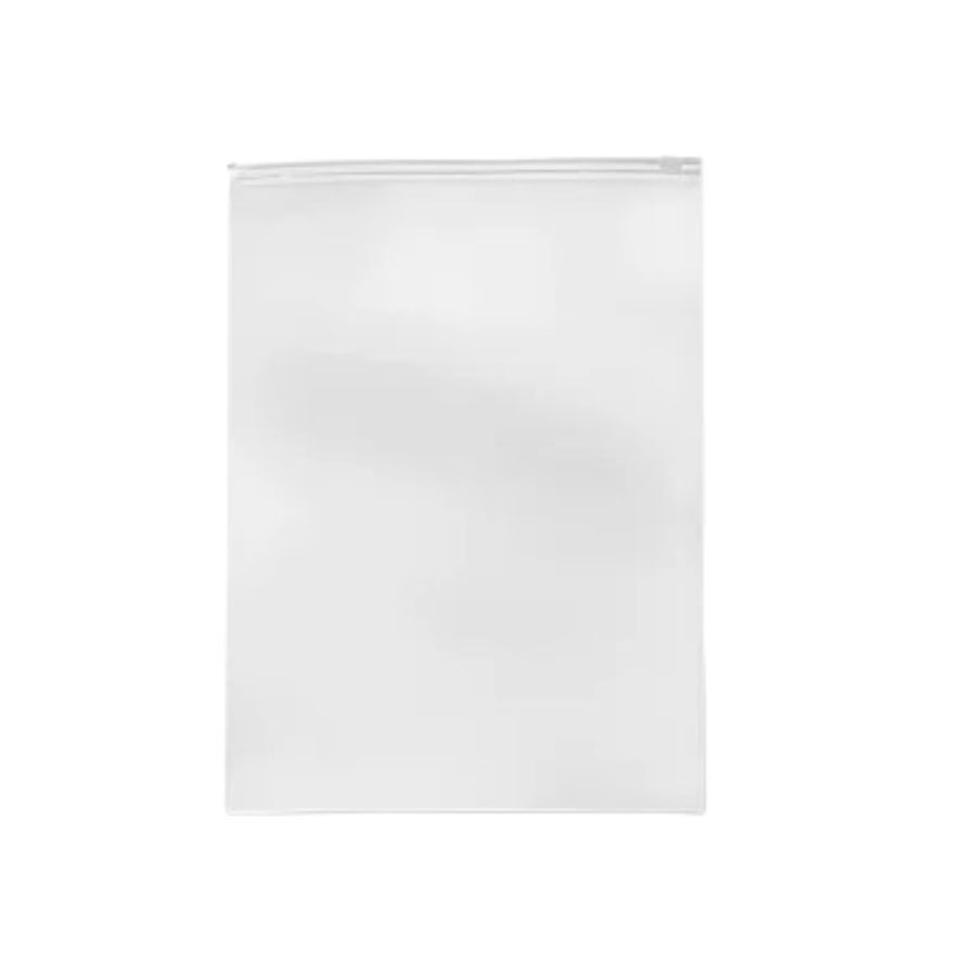 Saco Trilho Zip Transparente - 35x45cm - 50 unidades - Rizzo - Stationery