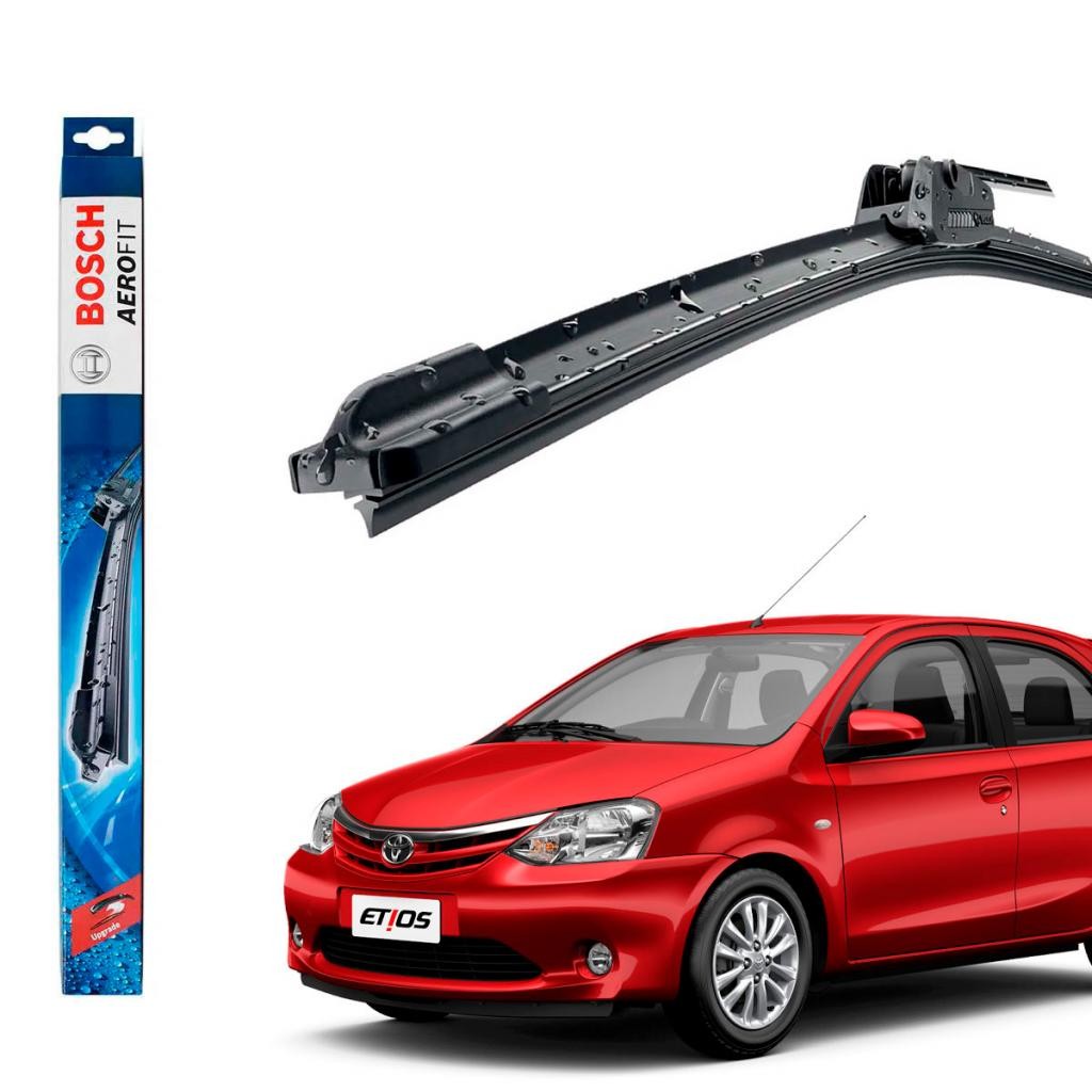 Palheta Dianteira Limpador De Parabrisa Etios 2012 Até 2021 Original Bosch em Oferta na Shopee