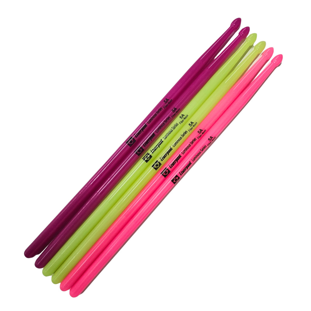 Baqueta Neon Fluorescente Brilha no escuro 5A em Oferta na Shopee