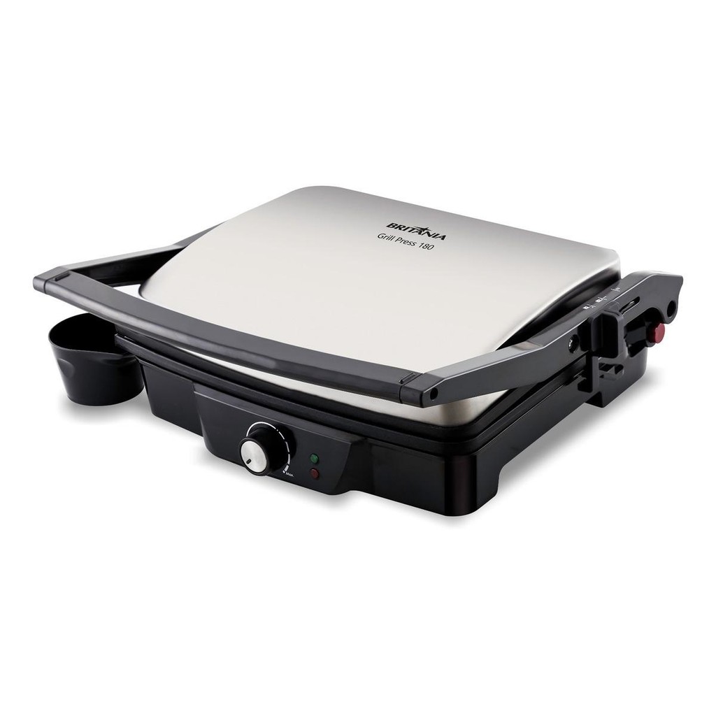 Grill Com Coletor De Gordura 1400w Press 180 Britania 110v