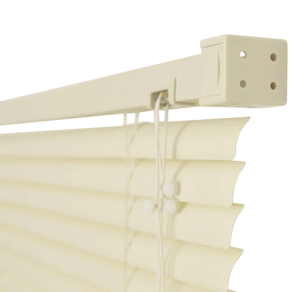Detalhes do Persiana Premier Horizontal PVC 25mm 160x160cm Bege Conthey Evolux - D113183B