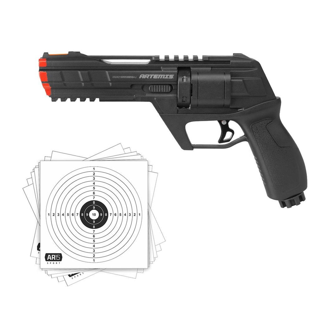 Pistola Revolver Pressao Defesa Pessoal Cp300 Artemis .50