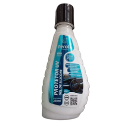 Protetor UV Pérola Gel Silicone 250ml | Proteção Contra Ressecamento, Hidrata e Revitaliza Painéis e Borrachas
