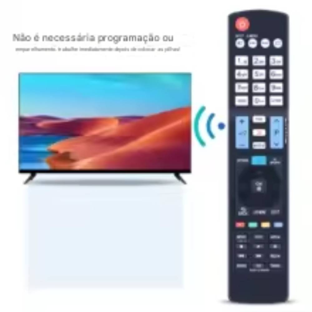 Controle Remoto Universal LE-7485: Com Teclas para TV LG e Smart em Oferta na Shopee