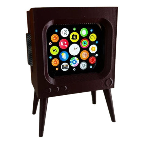 Suporte Carregar Para Apple Watch Tv Vintage