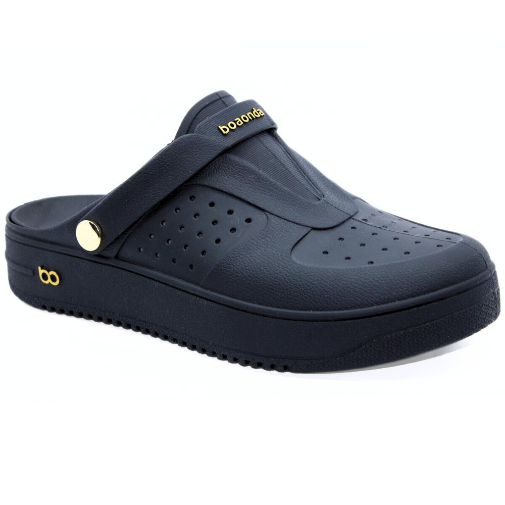 Babuche Boaonda Urban Feminino - Preto em Oferta na Shopee