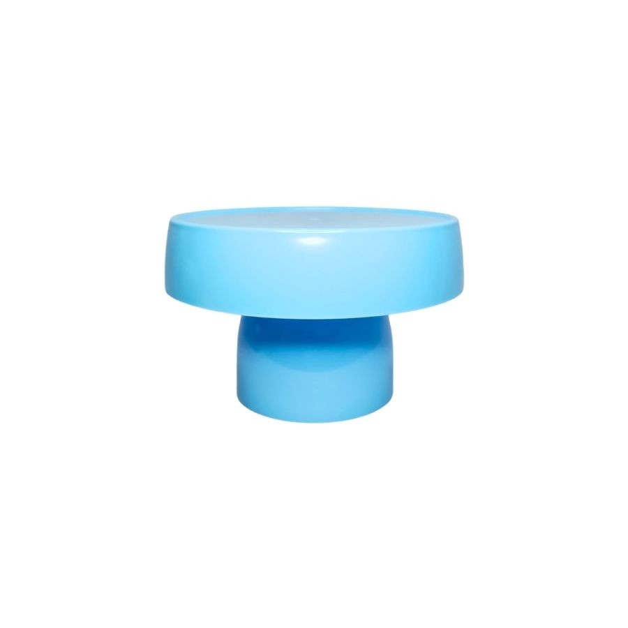 Boleira Cogumelo Grande - Azul Claro - 18,5x12,5cm - 1 unidade - Rizzo