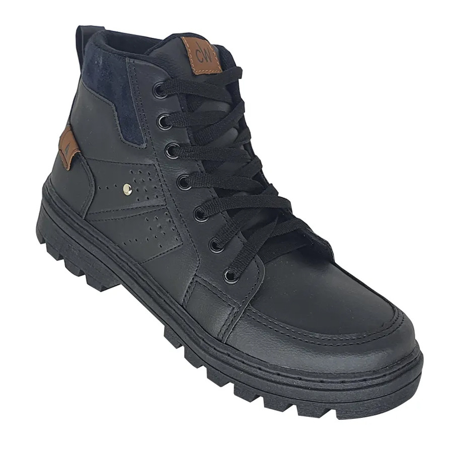 Bota Masculina Confort Way Coturno C222 em Oferta na Shopee