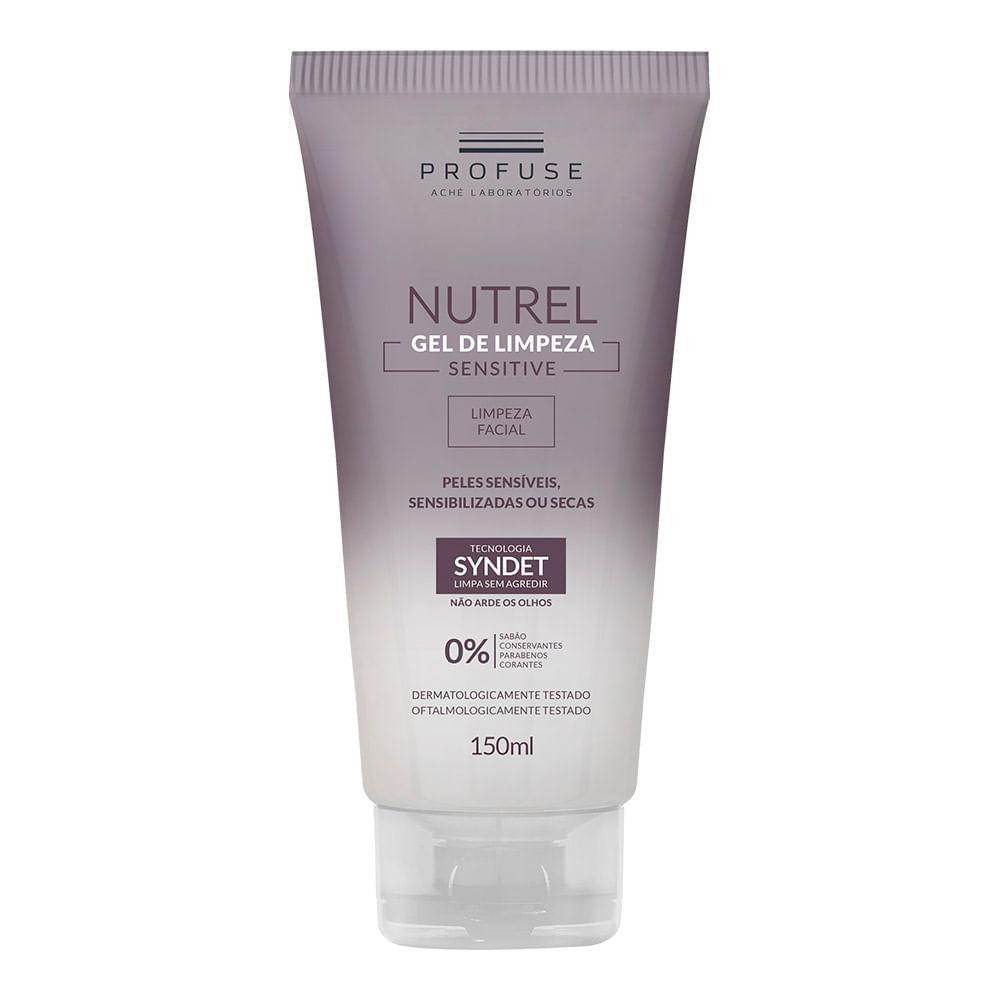 GEL DE LIMPEZA FACIAL PROFUSE NUTREL SENSITIVE 150ML