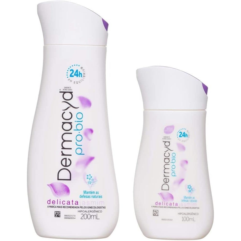 Kit Sabonete Líquido Íntimo Dermacyd Delicata 200ml + 100ml - Beauty