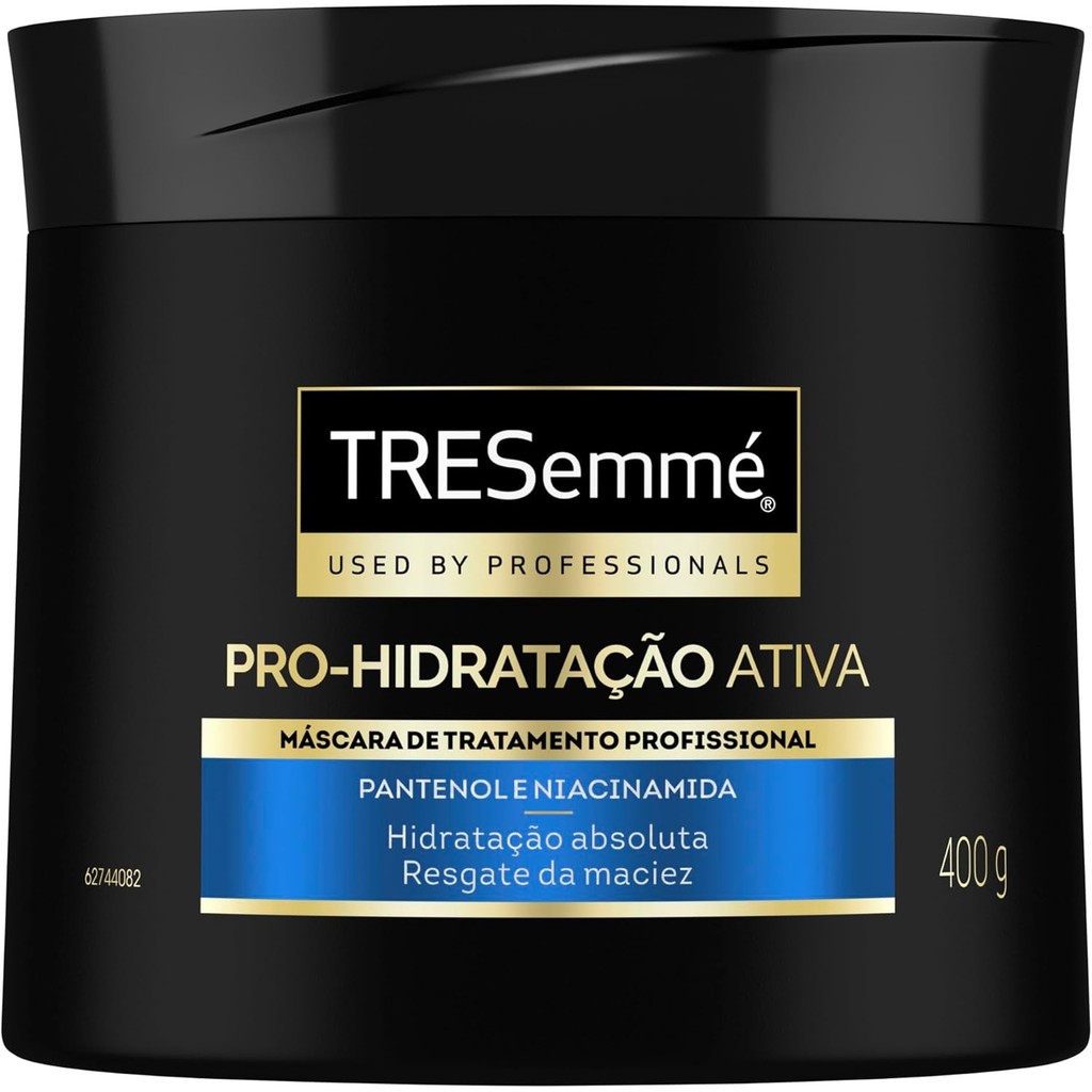 Máscara de Tratamento Tresemmé Pró-Hidratação Ativa 400g em Oferta na Shopee