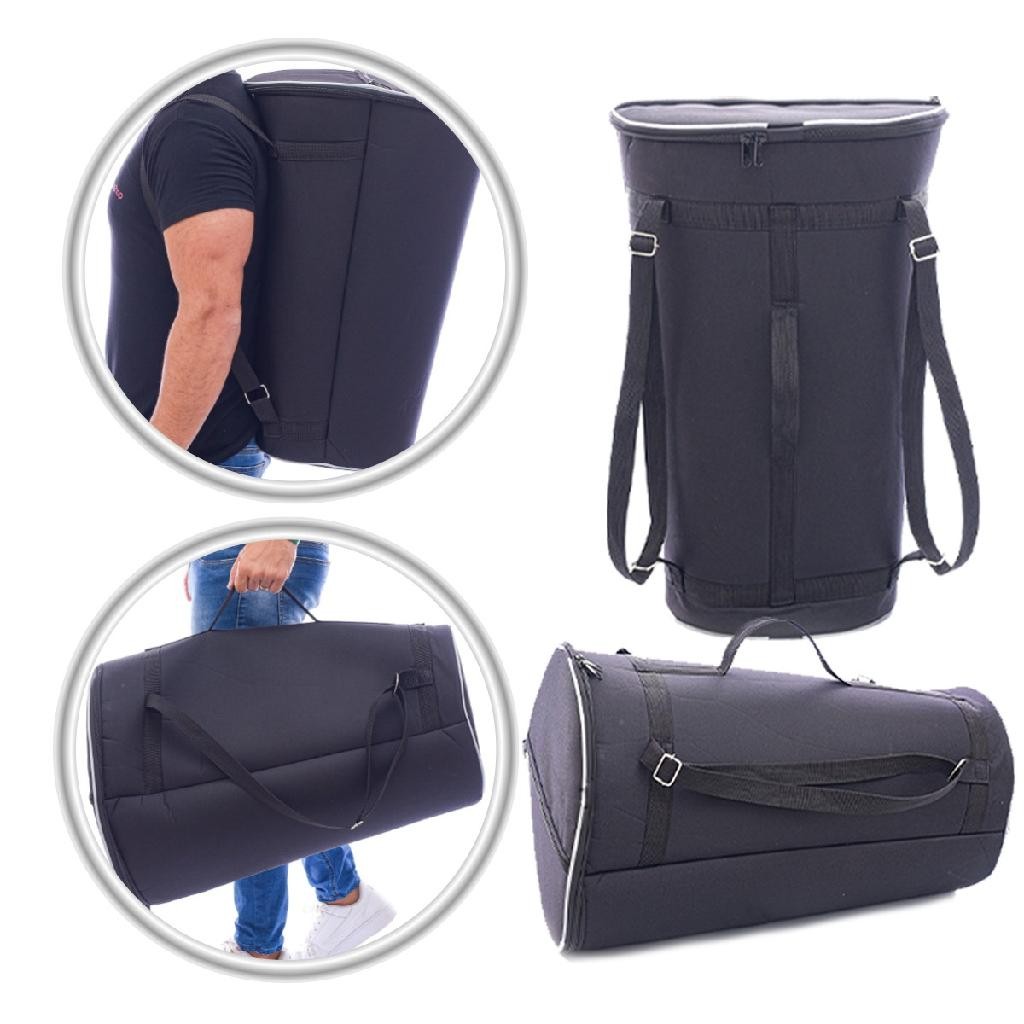 Case Tan Tan Rebolo 12x60 Mochila Acolchoada Nylon Com Bolso