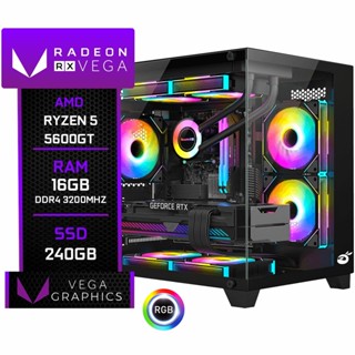 PC Gamer Ninja Trigger, AMD Ryzen 5 5600GT, 16GB DDR4, SSD 240GB em Oferta na Shopee