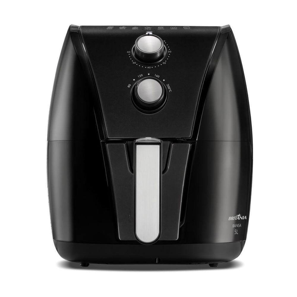 Air Fryer Britânia 5L Antiaderente Gold 1500W BAF45A - 220V em Oferta na Shopee