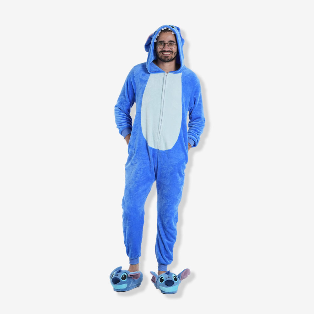Macacão Kigurumi Stitch - Disney - Men Clothes