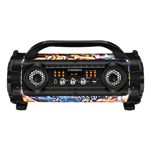 Caixa De Som Amplificada Com Bluetooth Mondial Mco 08 Bivolt - Audio
