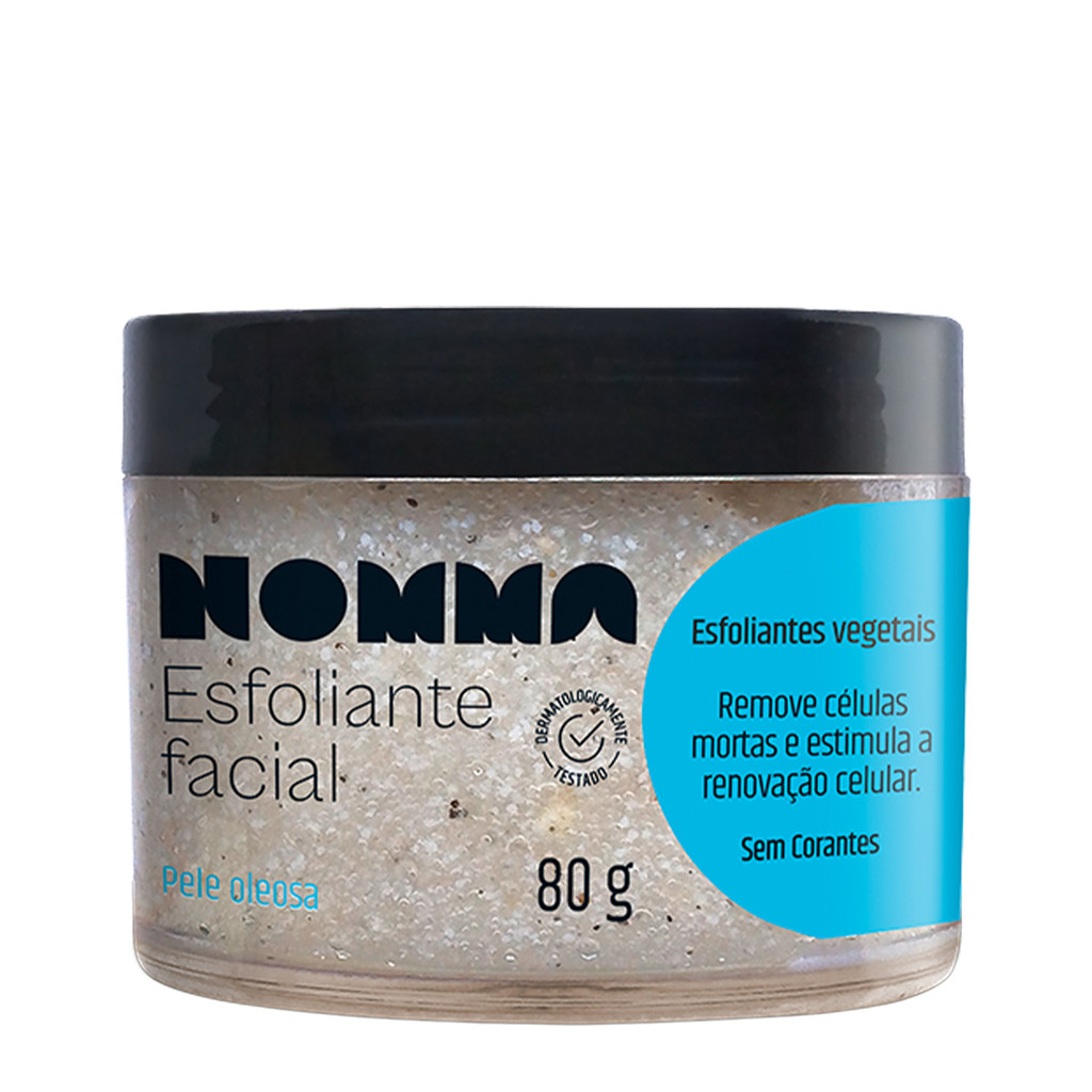 Nomma Healthy Pele Oleosa - Esfoliante Facial 80g em Oferta na Shopee