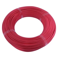 Cabo Flex. Automotivo 6.00mm Vermelho - Cód.6567