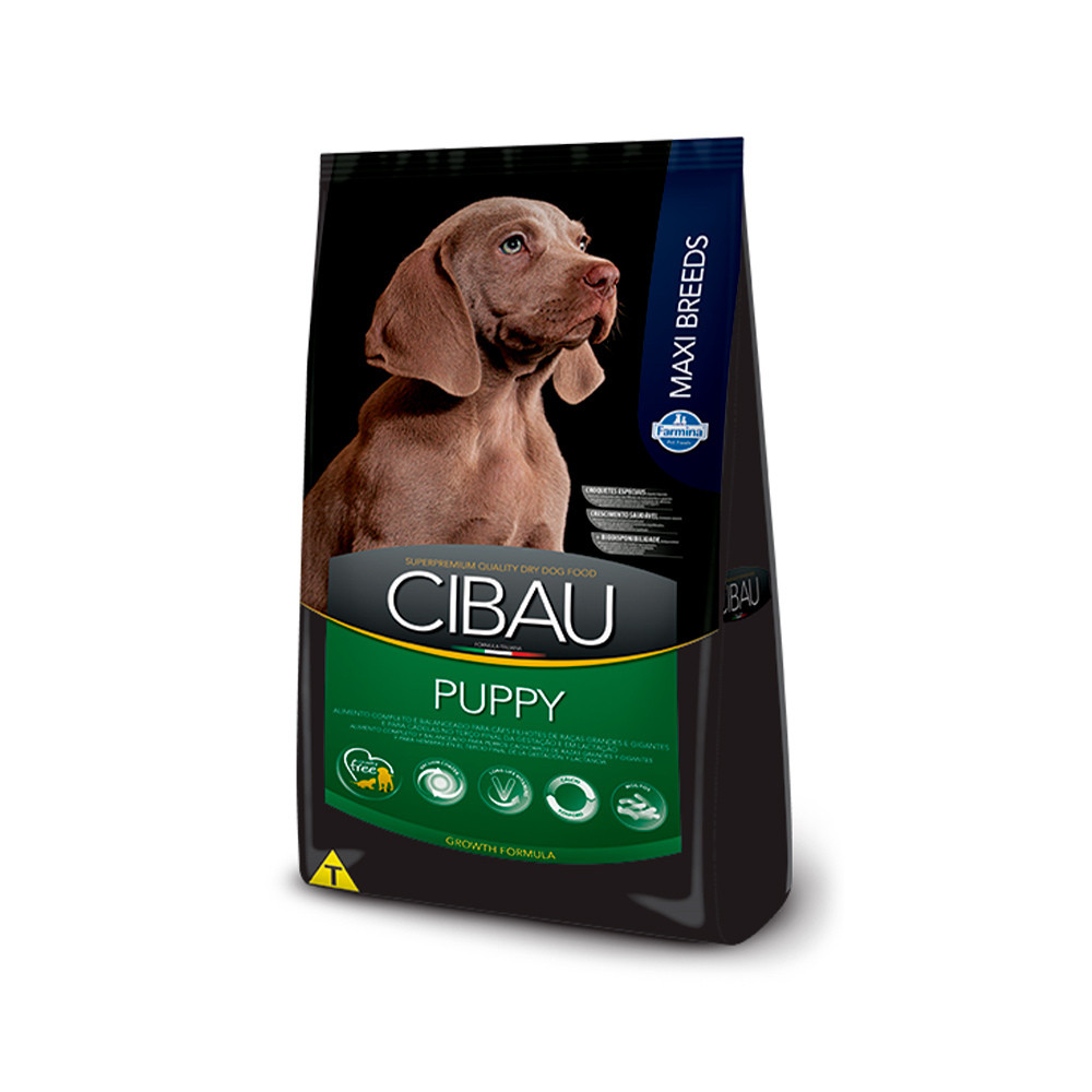 Ração Cibau Cães Filhotes Raças Grandes Puppy Maxi 15kg