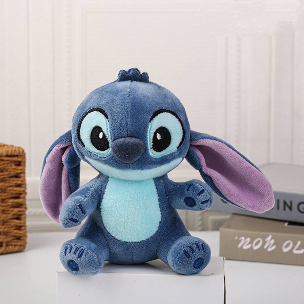 Stitch Anjinho Fofo – Chaveiro de Pelúcia Macia | Presente Criativo de Natal ou Aniversário em Oferta na Shopee