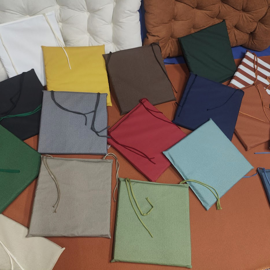 2 Assento 50x50 Impermeável AcquaBlock Almofada Espuma