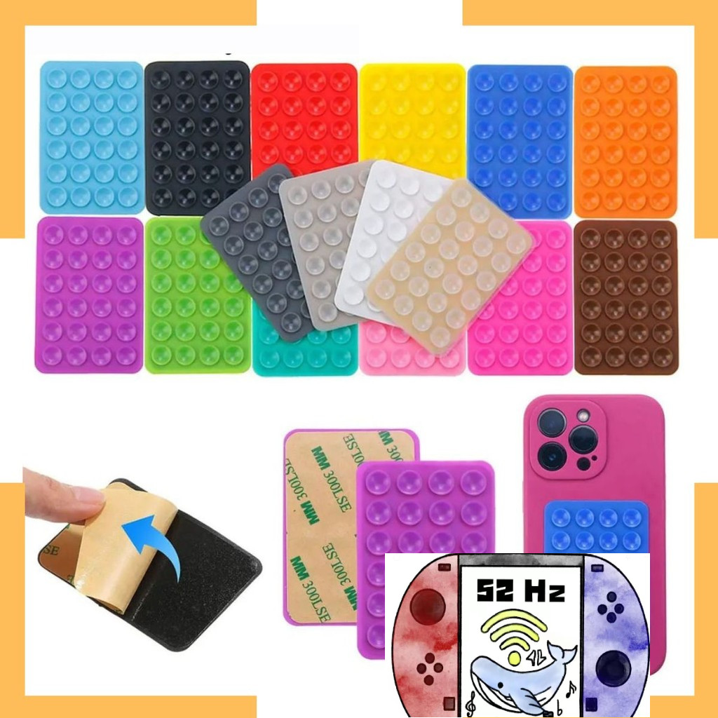 Suporte Quadrado Silicone Adesivo Com Ventosa Para Celular Superfície lisa barato