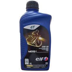 Óleo para Moto 4 Tempos ELF Api SL 20w50 Mineral Jaso MA