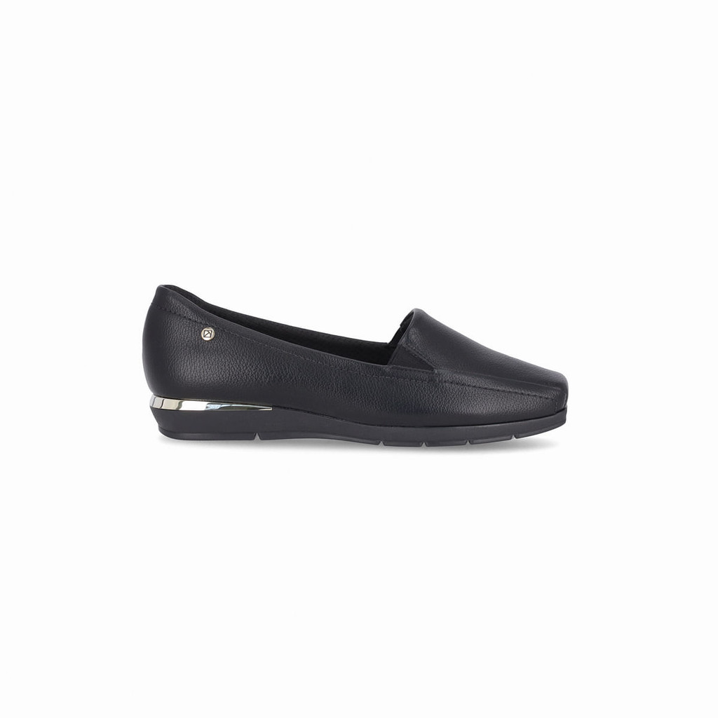 PICCADILLY MAXI - Sapato Fernanda Salto Baixo Preto - Women Shoes