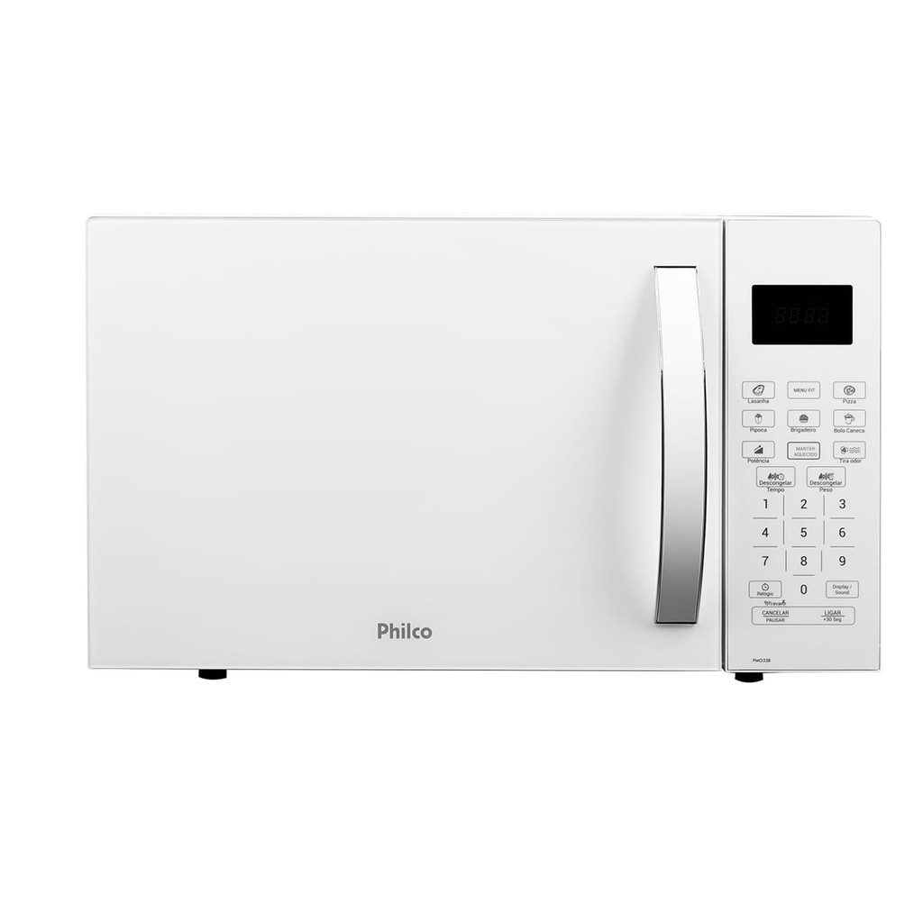 Micro-Ondas 20L Philco Multifunções Limpa Fácil 1100W PMO23BB - Home Appliances