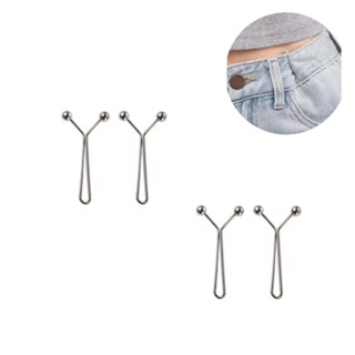 4 Alfinete Grampo Aperto Ajuste Pence Cintura Calça Roupas Largas em Oferta na Shopee