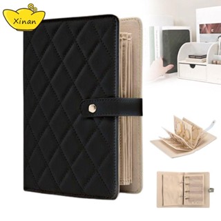 Livro De Armazenamento De Joias XINAN , Pasta De Colar De Veludo Transparente , Couro PU De Luxo em Oferta na Shopee