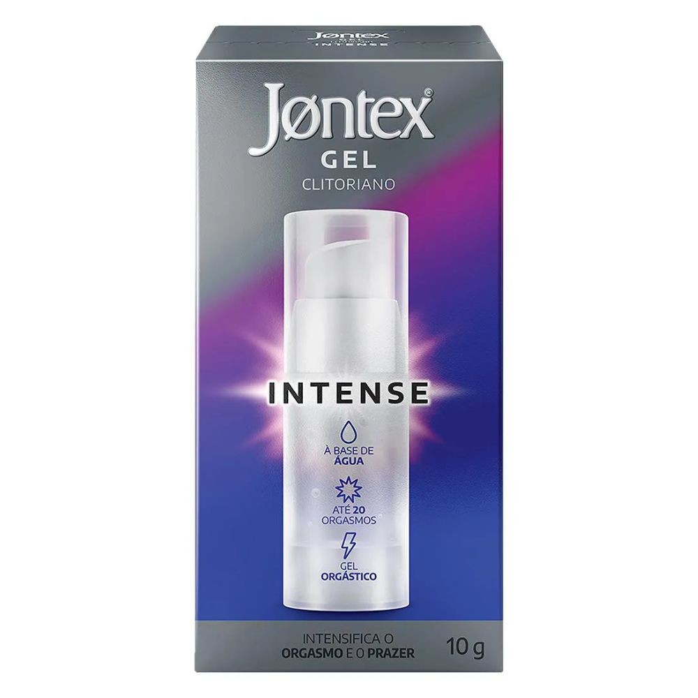 Gel Lubrificante Jontex Clitoriano Intense a Base de Água 10g - Health